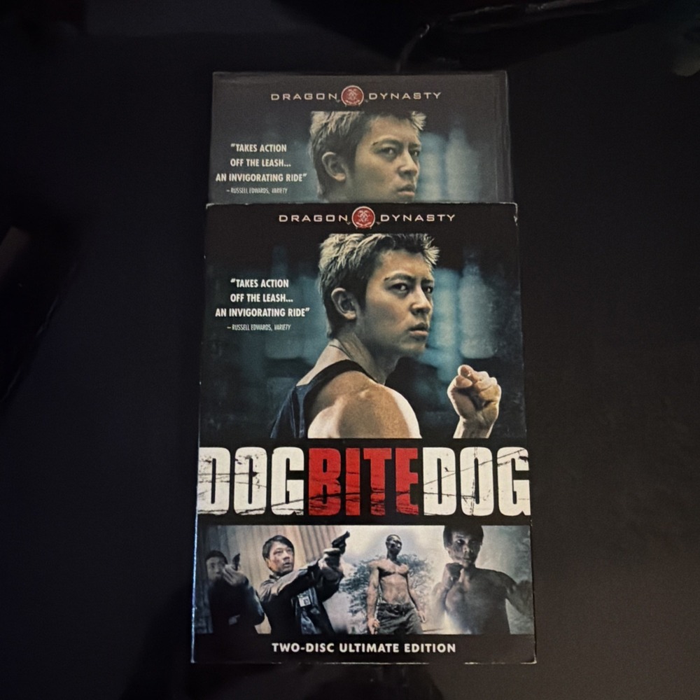 Dog Bite Dog With Slipcover DVD Brand New Factory Sealed